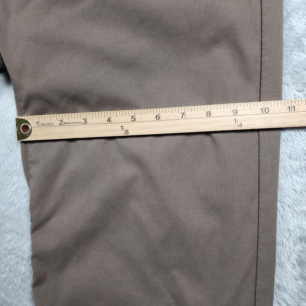 PrAna Breathe Pants Mens 38x30 (Fits 36x30) Brown Slim Fit Stretch Chino Casual - Picture 7 of 14